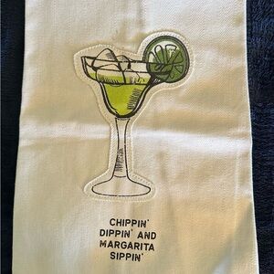 Margarita Embroidered Kitchen Towel